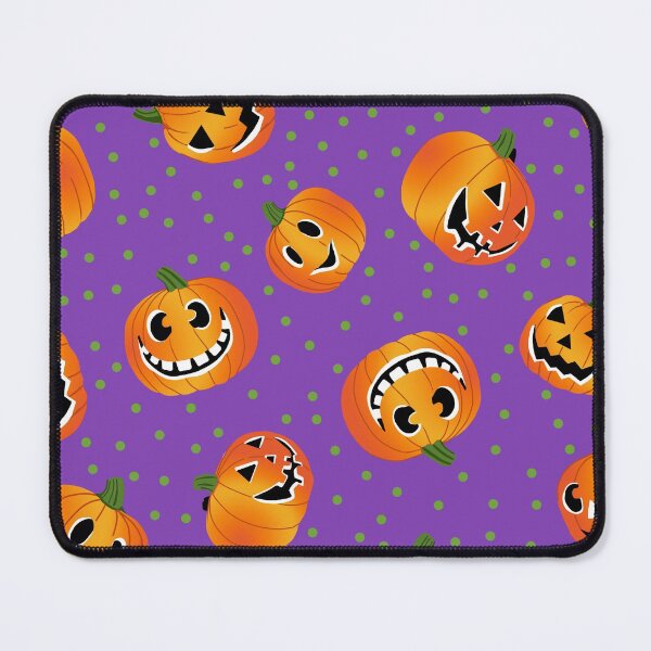Happy Jack-o-Lanterns Mouse Pad
