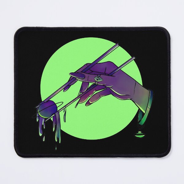 Item preview, Neon Alien Goddess - Neptune in Chopsticks designed and sold by MiaDelelai.