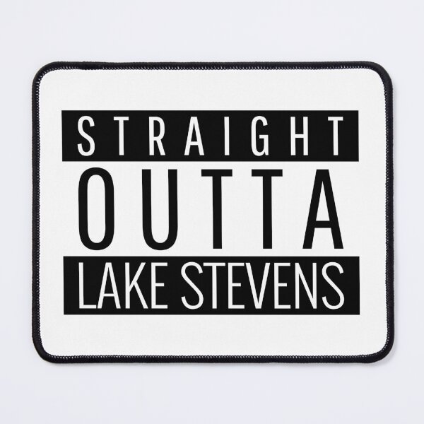 Item preview, Straight Outta Lake Stevens Washington  designed and sold by Teelogic.