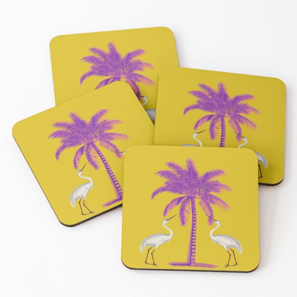 Item preview, Palm tree and Heron design designed and sold by AndreB61.