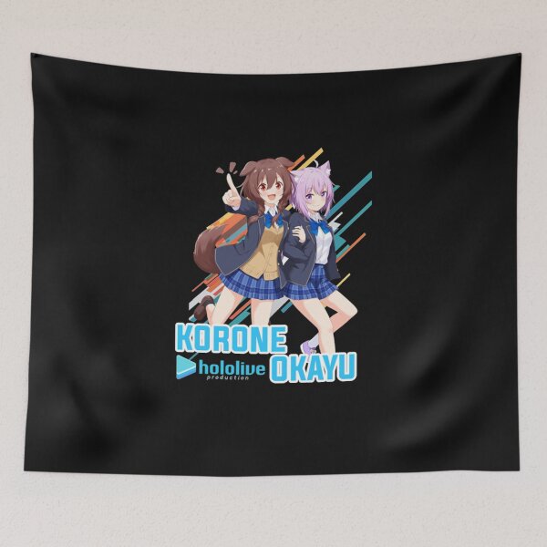 Item preview, Hololive - Inugami Korone Nekomata Okayu 2  designed and sold by LisaK77.