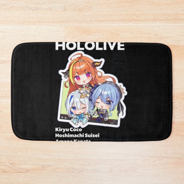 Item preview, Hololive - Kiryu Coco , Amane Kanata and Hoshimachi Suisei designed and sold by LisaK77.