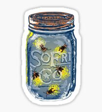 Southern Fried Mason Jar Sticker