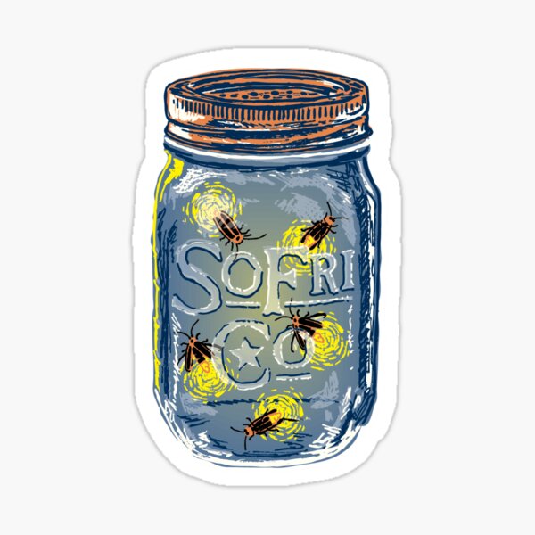 Southern Fried Mason Jar Sticker