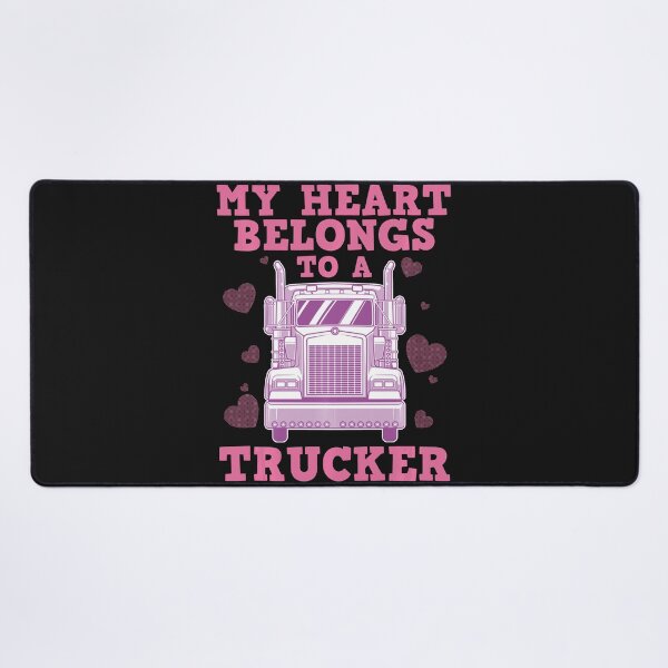 Item preview, My Heart Belongs to a Truckkr designed and sold by Usatazon on.