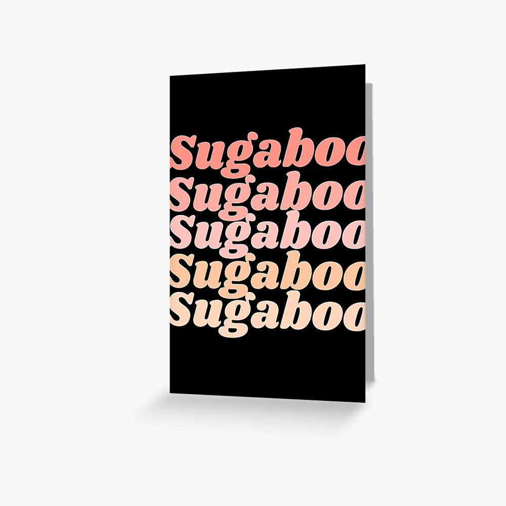 "SUGABOO |Dua Lipa| Perfect Gift|Dua Lipa" Greeting Card for Sale by