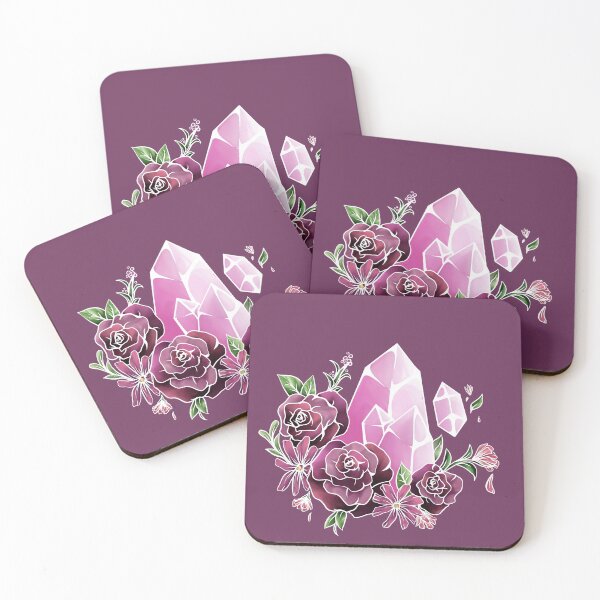 Item preview, Rose Quartz Crystals and Roses designed and sold by MiaDelelai.