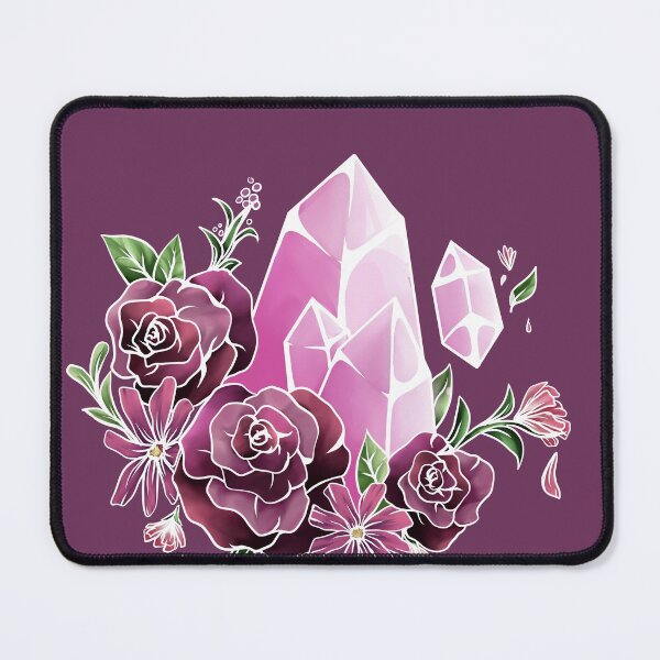 Item preview, Rose Quartz Crystals and Roses designed and sold by MiaDelelai.
