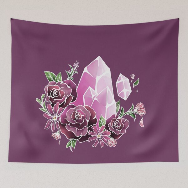 Item preview, Rose Quartz Crystals and Roses designed and sold by MiaDelelai.