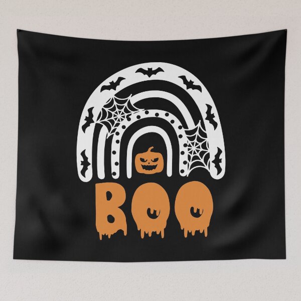 Item preview, Halloween Ghost, Rainbow Boo, Funny Halloween, Rainbow Halloween, spooky cute, Trick Or Treat designed and sold by DeboraSPena.