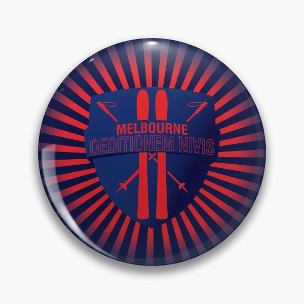Item preview, Deditionem nivis - Melbourne Demons 'Skiers' Club  designed and sold by GoodForFooty.