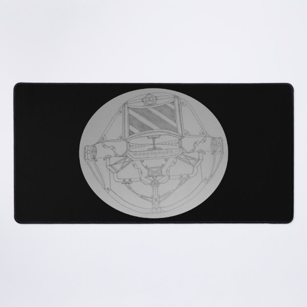 M.I. #6 |☽| General Space Mech Desk Mat