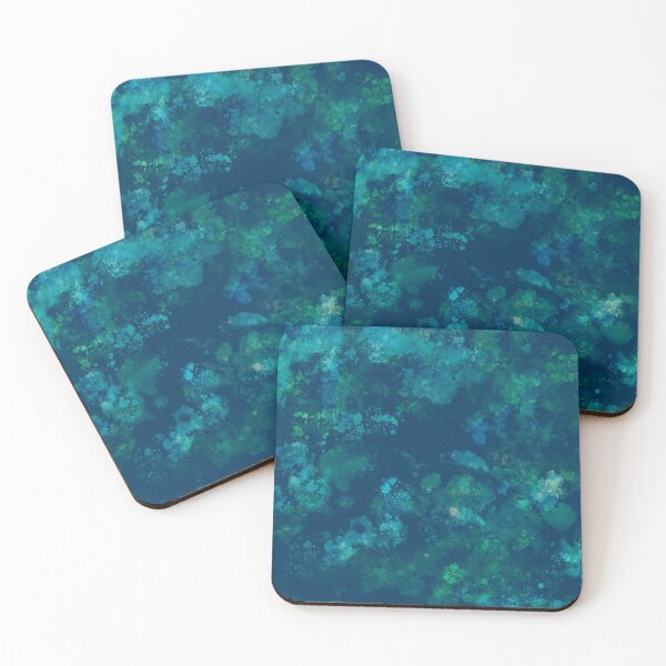Item preview, Earthy Green and Teal Pattern for Herbologists, Gardeners, and Nature Lovers designed and sold by MiaDelelai.