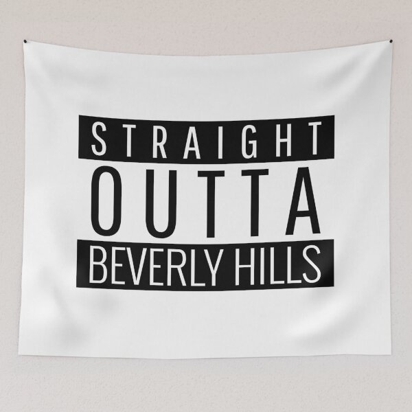 Item preview, Straight Outta Beverly Hills California  designed and sold by Teelogic.