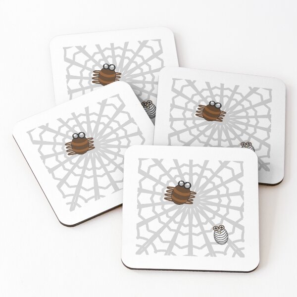 Item preview, Spider and its food designed and sold by EnjoyArtWorld.
