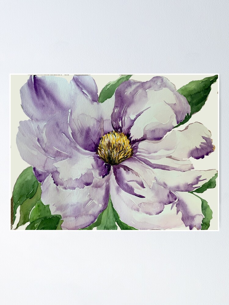 Póster «Magnolia morada» de Jyatara | Redbubble