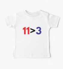 Greater Than (Baseball Edition) Baby Tee