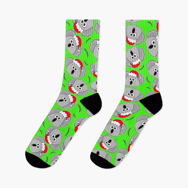 Item preview, Cute Christmas Koalas - on green designed and sold by Adrienne Body.