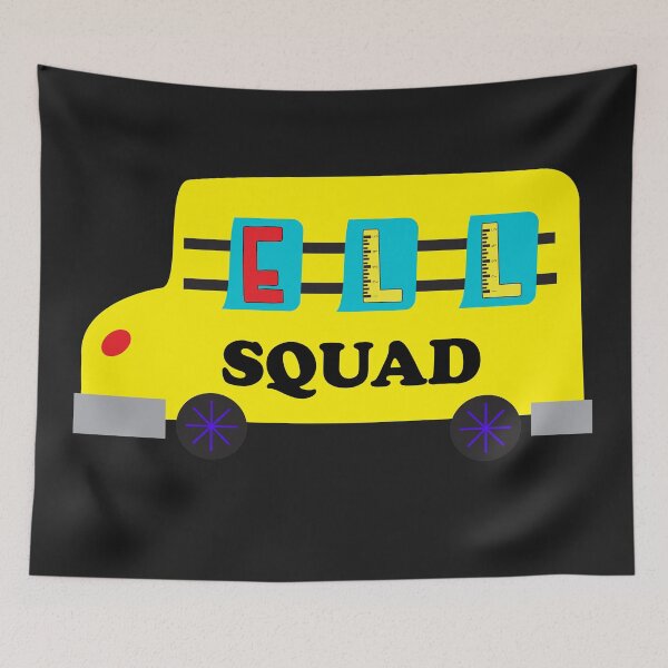Item preview, ELL Squad - Back to School designed and sold by Finwears.