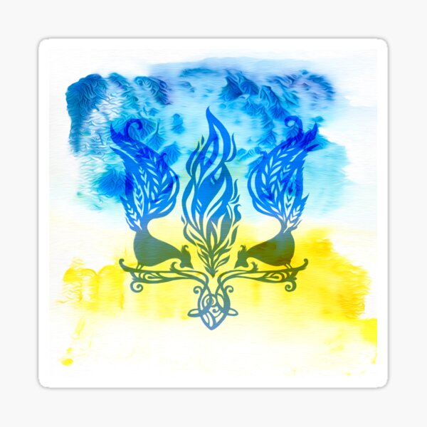 Trident Sticker