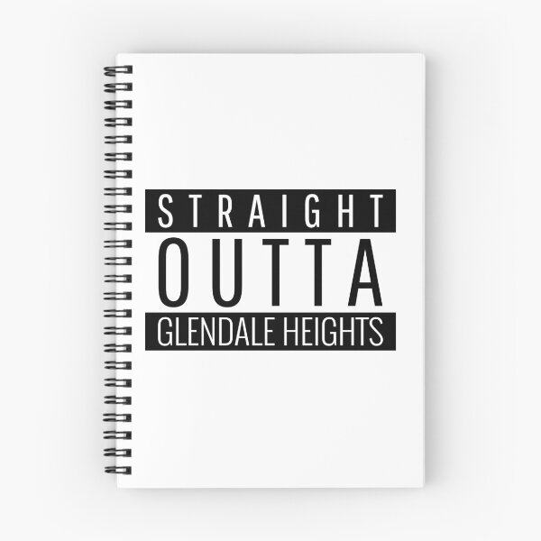 Item preview, Straight Outta Glendale Heights Illinois  designed and sold by Teelogic.
