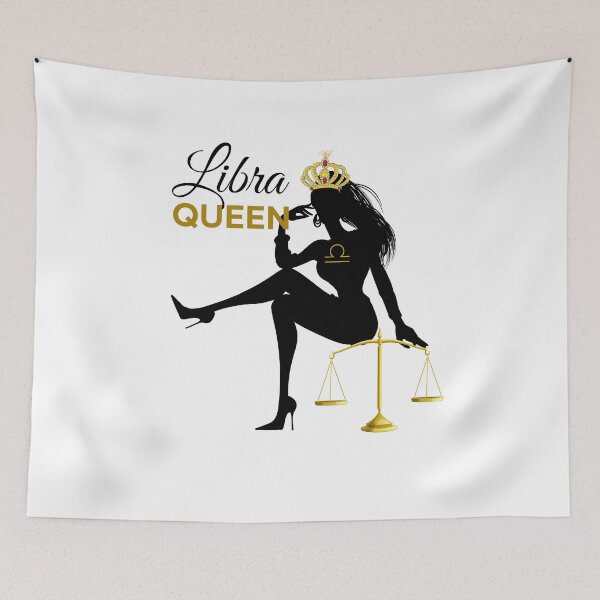 Item preview, Libra Queen Sitting on the Scales designed and sold by GrownFolkMotto.