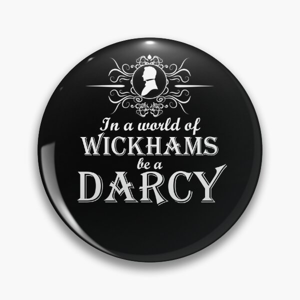 Item preview,  Funny Jane Austen Pride and Prejudice In a World of Wickhams Be a Darcy designed and sold by TopTeeShop.
