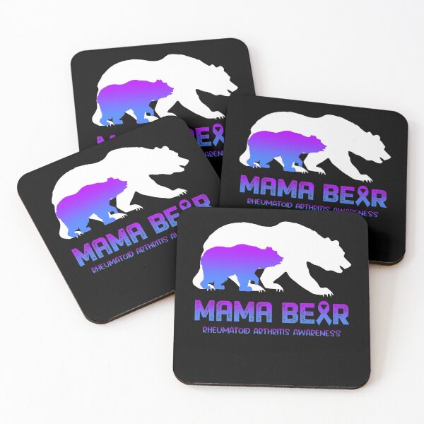 Item preview, Rheumatoid Arthritis Awareness Mama Bear Support Rheumatoid Arthritis designed and sold by Victormoratalla.