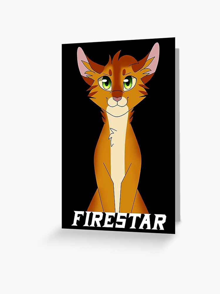 Firestar Warriors Headshot | Greeting Card