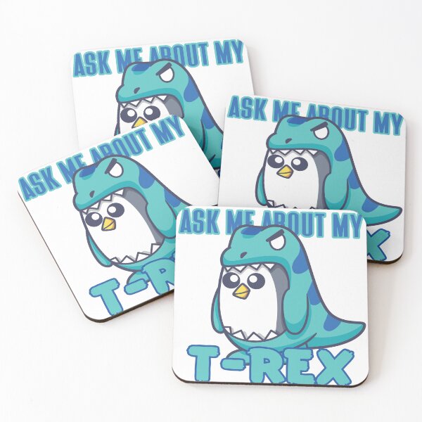 Item preview, Pregúntame por mi T-Rex - Cute Penguin designed and sold by onjcdesign.