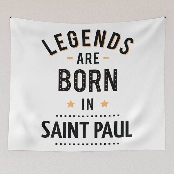 Item preview, Legends Are Born In Saint Paul designed and sold by FiveNiches.
