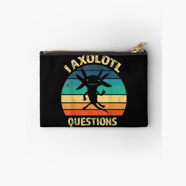 Item preview, I Axolotl Questions Funny Axolotl Vintage Retro designed and sold by TolaMarciniak.