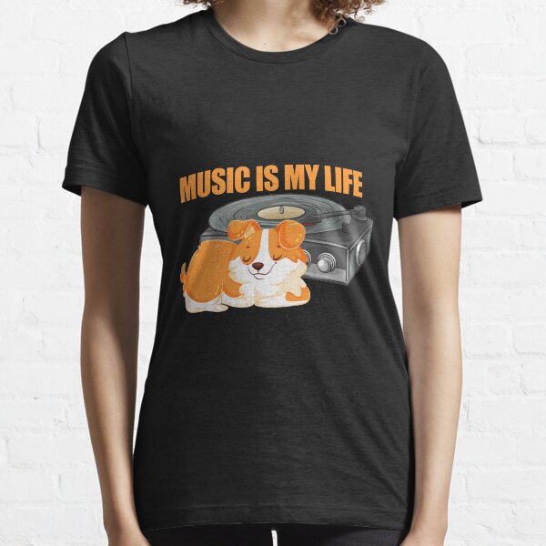 Music With Animals Edit View Essential T-Shirt