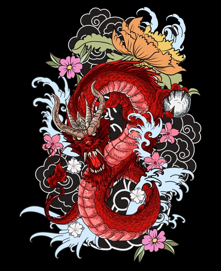 Chinese Dragon Tattoo 2