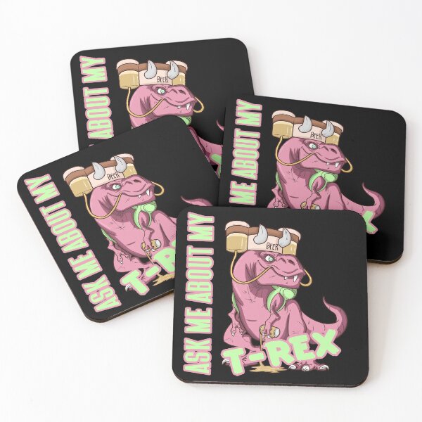 Item preview, Pregúntame por mi T-Rex - Chilled Out Dinosaur designed and sold by onjcdesign.