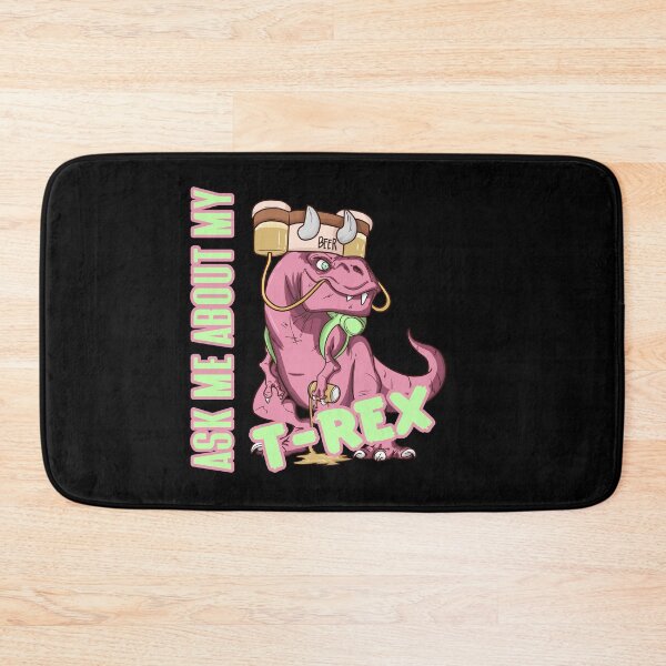 Item preview, Pregúntame por mi T-Rex - Chilled Out Dinosaur designed and sold by onjcdesign.