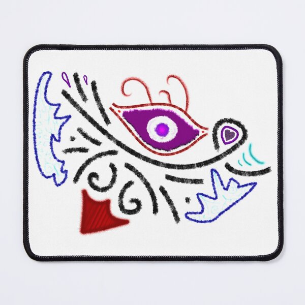 M.I. #1 |☼| Rustic Tribal Cyclops Insignia Mouse Pad