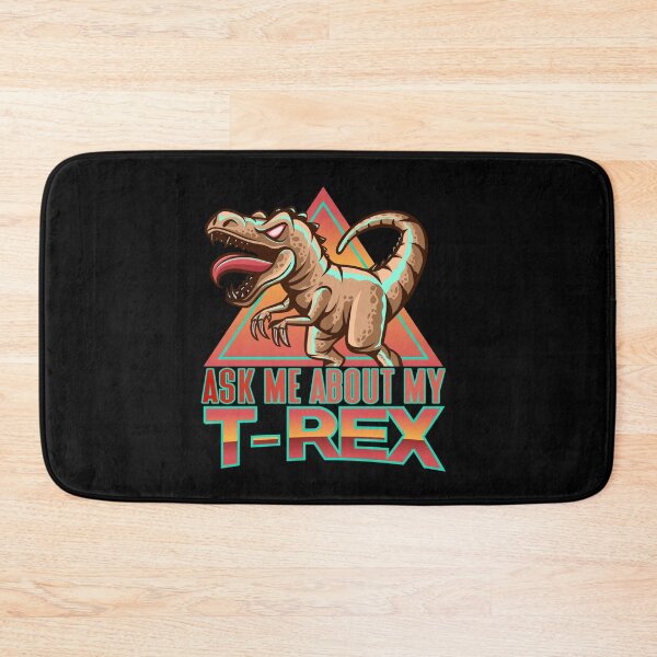 Item preview, Pregúntame por mi T-Rex - Chilled Out Dinosaurus designed and sold by onjcdesign.