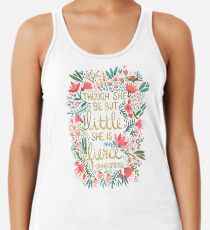 Camiseta de tirantes para mujer Little & Fierce