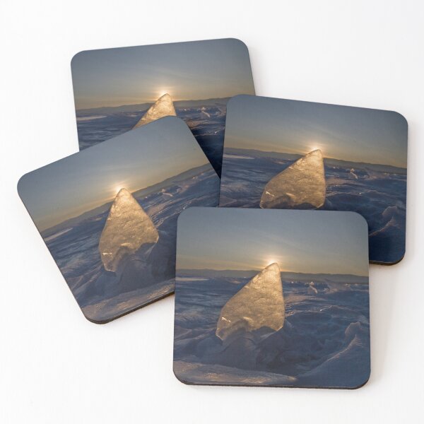 Item preview, Sunrise through ice shard designed and sold by DianaC.