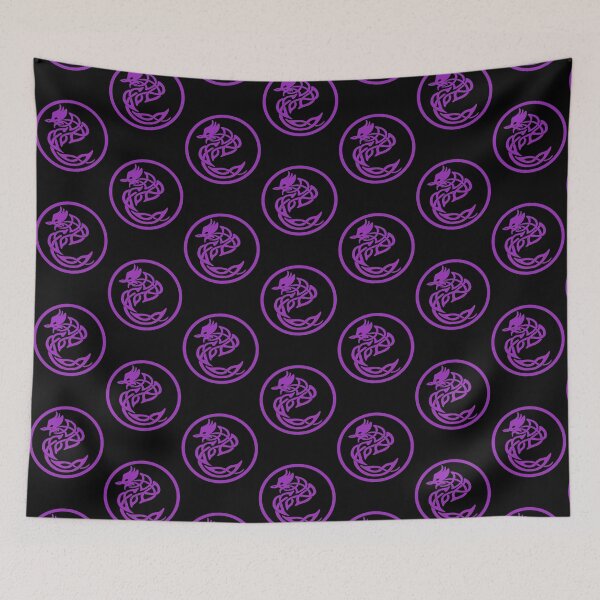 Item preview, Tattoo Style Purple Dragon| Perfect Gift|dragon tattoo designed and sold by carorowen.