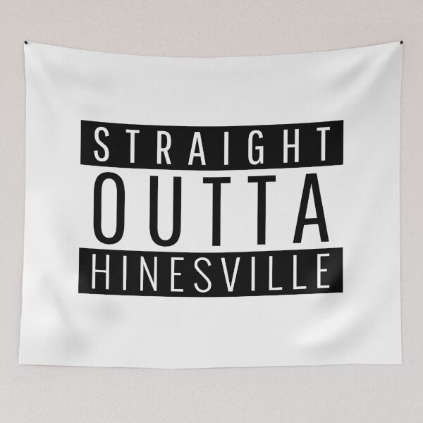 Item preview, Straight Outta Hinesville Georgia designed and sold by Teelogic.