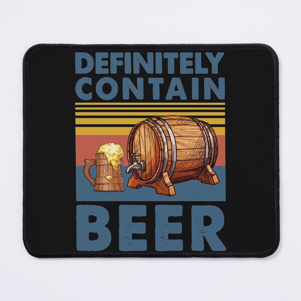 Item preview, Definitely Contains Beer Funny St. Patricks Day Gift Essential  designed and sold by Orelet.