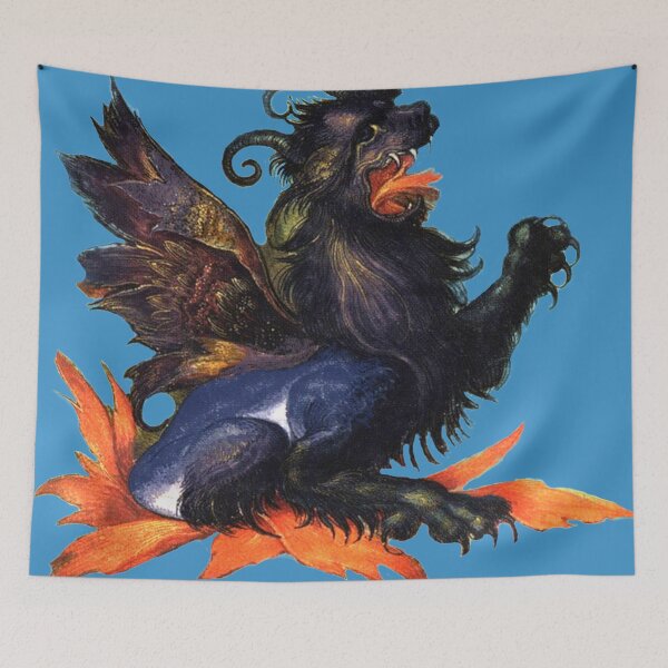 Item preview, Medieval Griffin Dragon Beast designed and sold by TheWitchsWolf.