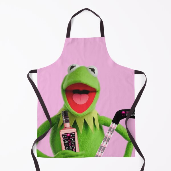 Item preview, Green Frog Doll Sipping Pink Drink  designed and sold by BuckskinMe.