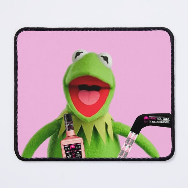 Item preview, Green Frog Doll Sipping Pink Drink designed and sold by BuckskinMe.