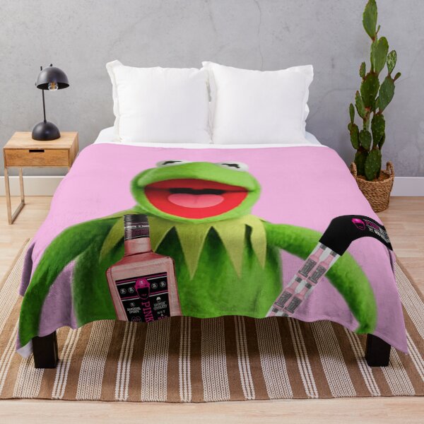 Item preview, Green Frog Doll Sipping Pink Drink designed and sold by BuckskinMe.