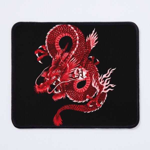 Item preview, Chinese Red Dragon Asian Dragon Symbol Chinese Dragon Tattoo Graphic Logn Dragon| Perfect Gift|dragon tattoo designed and sold by carorowen.