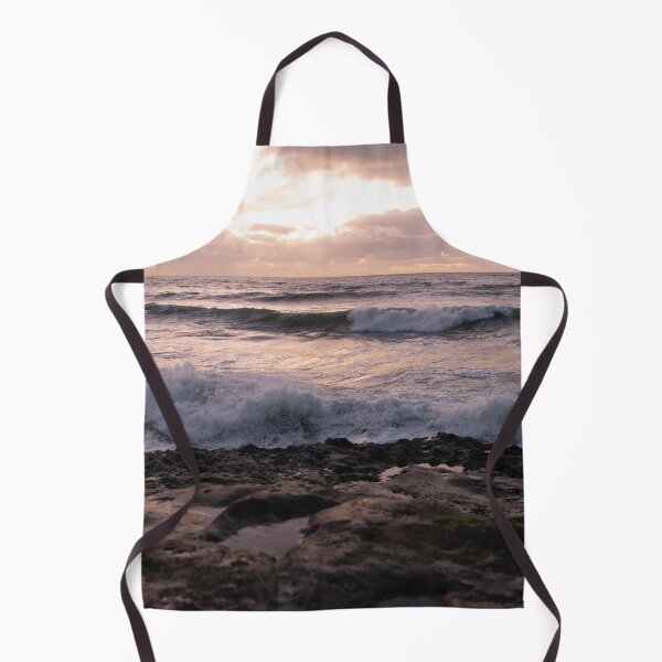 Item preview, pink ocean waves at sunset designed and sold by beenplanted.