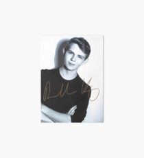 Robbie Kay autograph Art Board